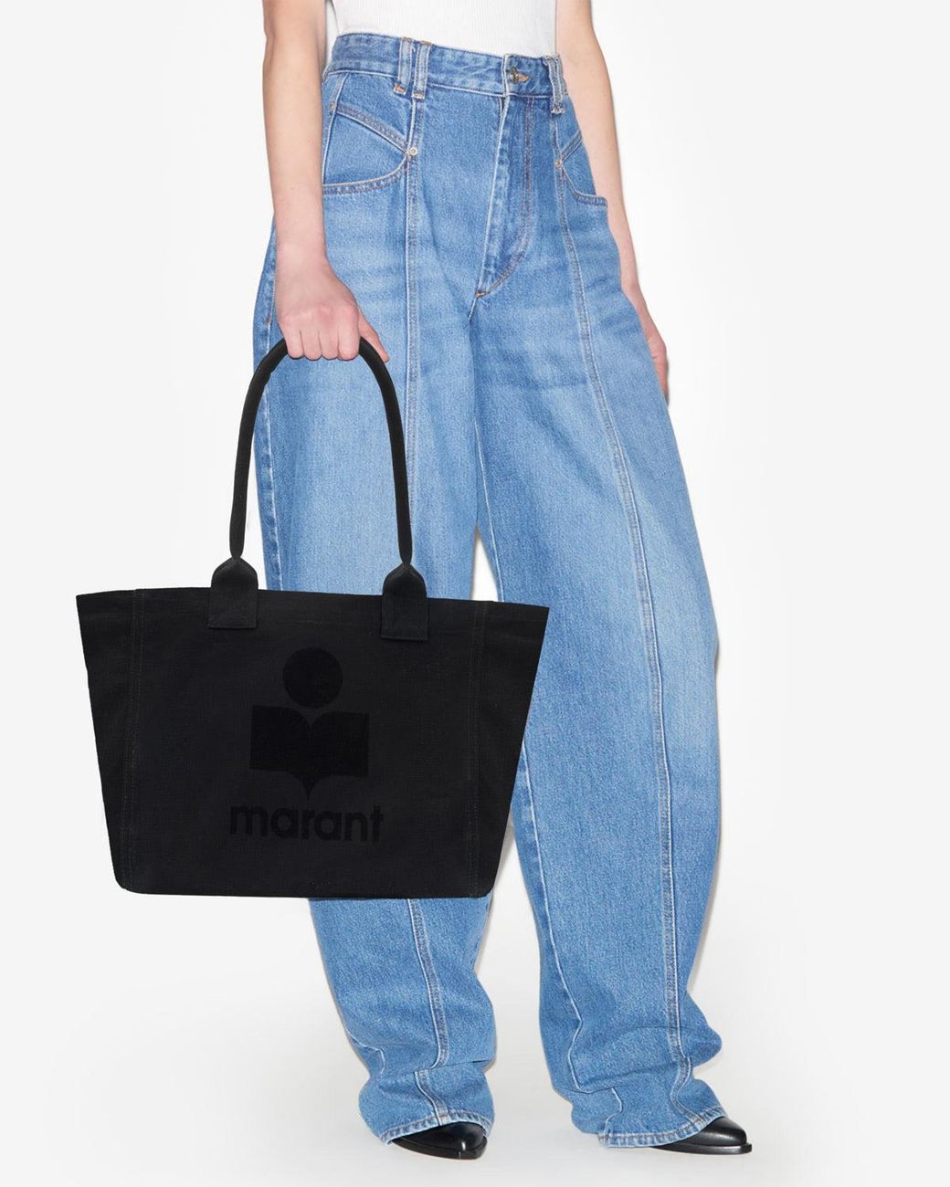 Isabel Marant Black Yenky Zipped Bag