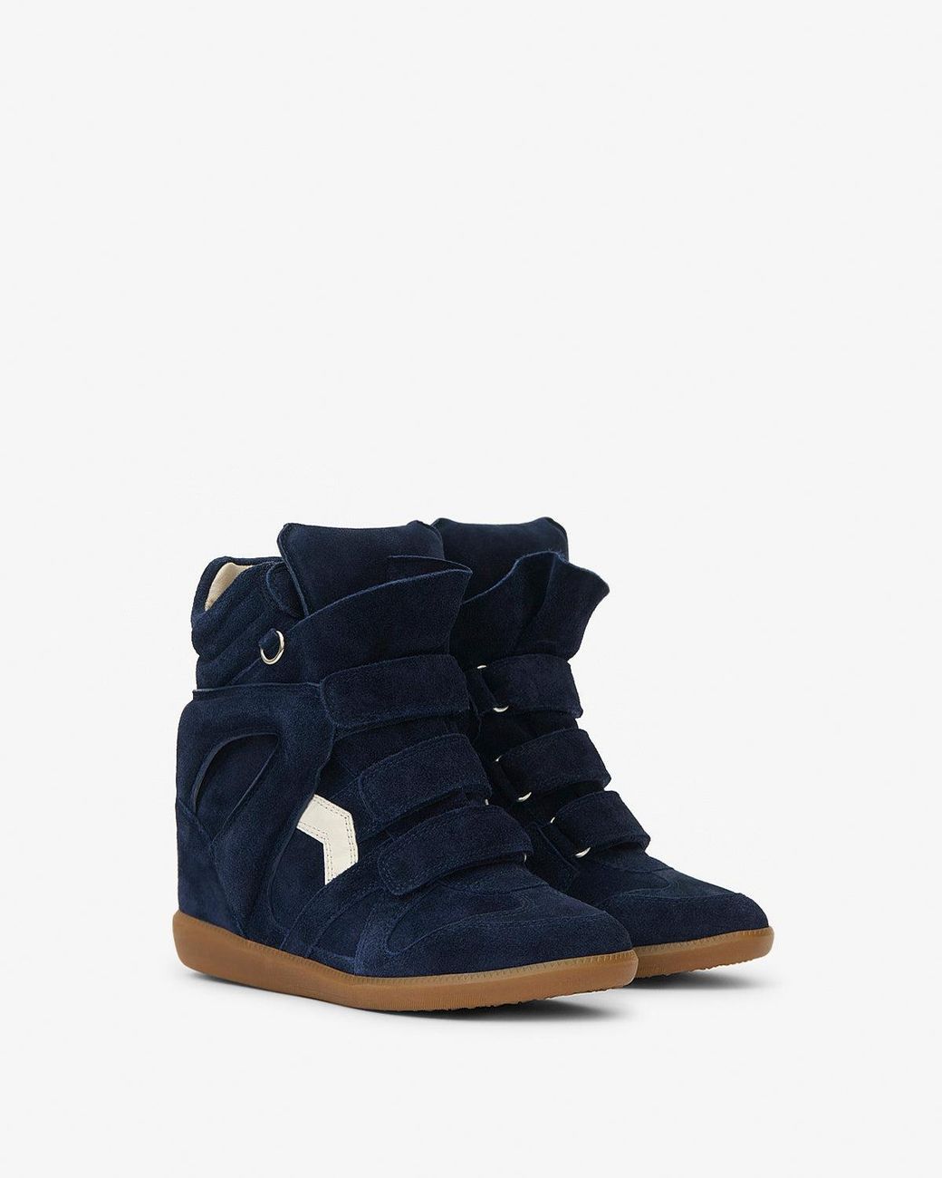 Isabel Marant Blue Bekett Ring Sneakers