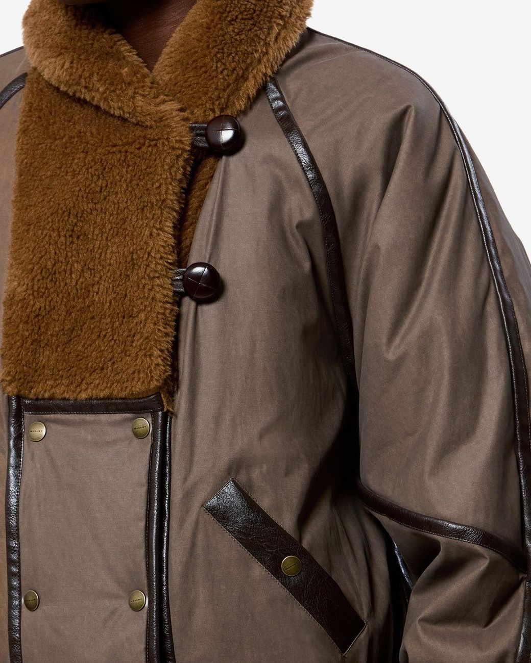Isabel Marant Brown Olinka Jacket
