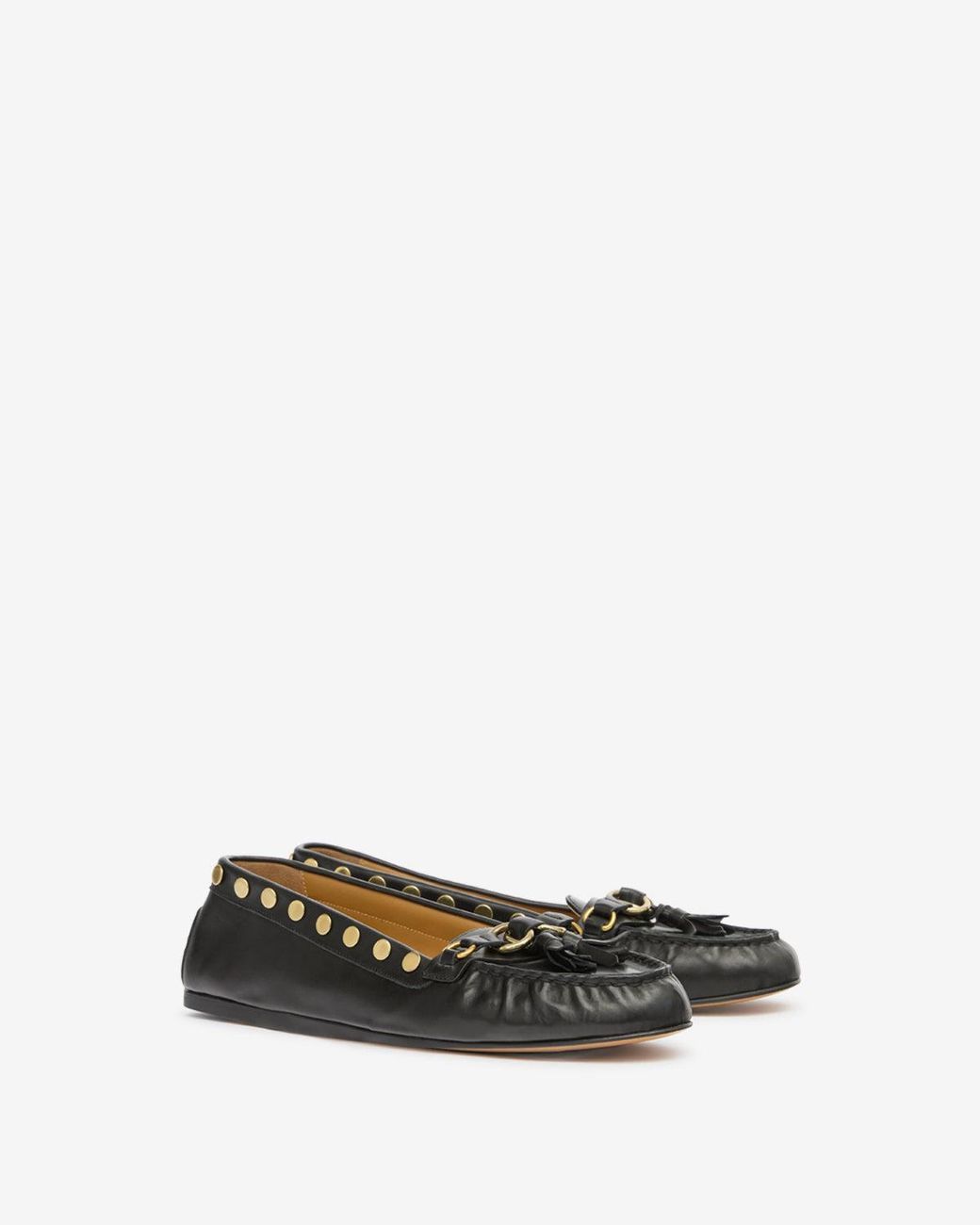 Isabel Marant White Faxel Loafers