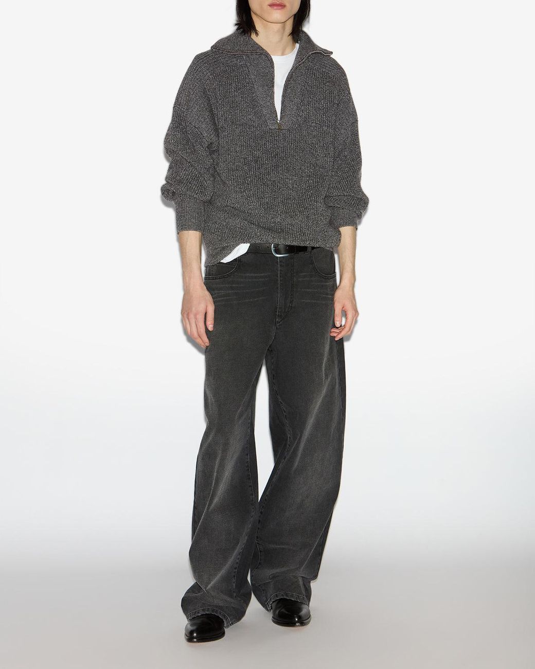 Isabel Marant Gray Benny Sweater for men