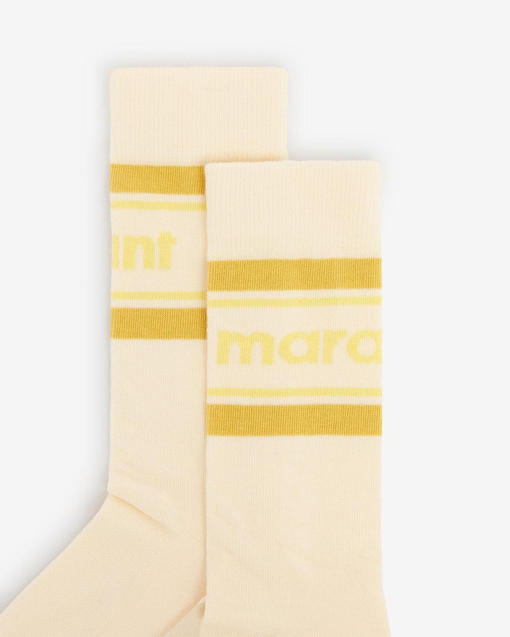 Isabel Marant Yellow Donna Socks for men
