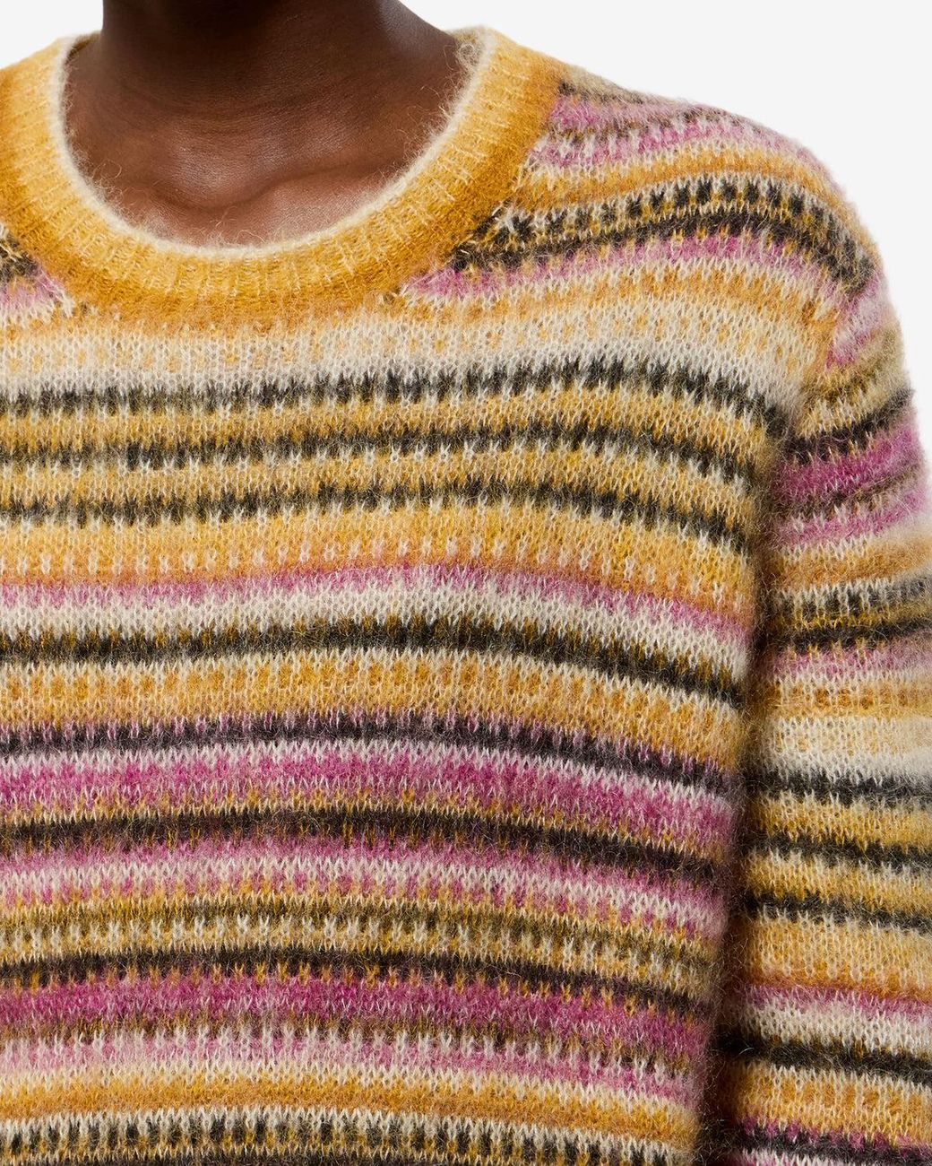 Isabel Marant White Morine Mohair Sweater