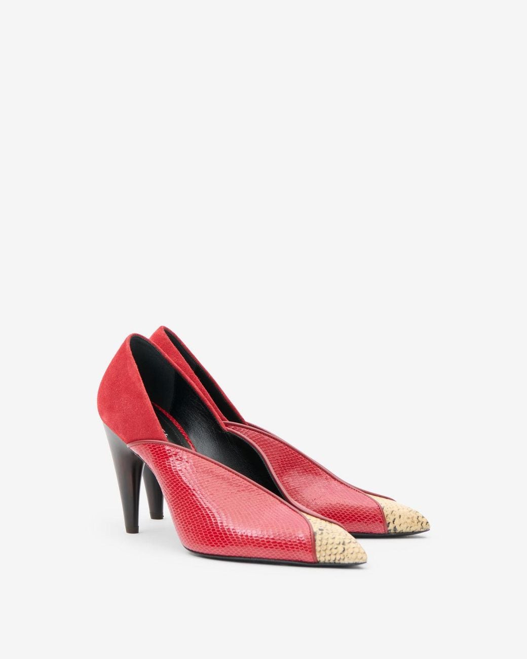 Isabel Marant Red Luza Pumps