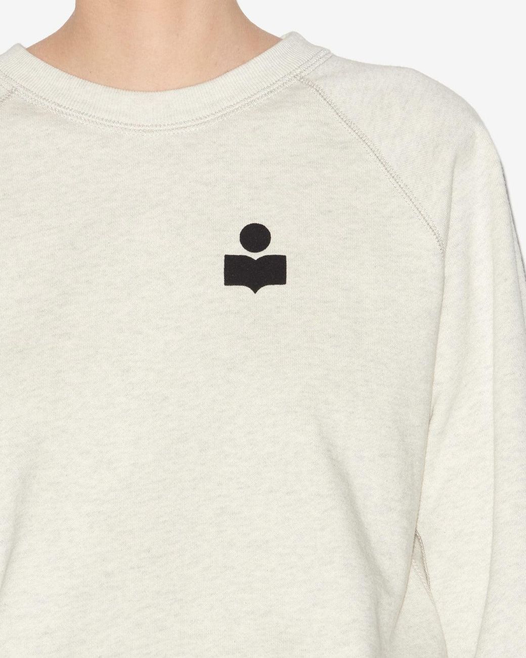 Isabel Marant White Milla Sweatshirt