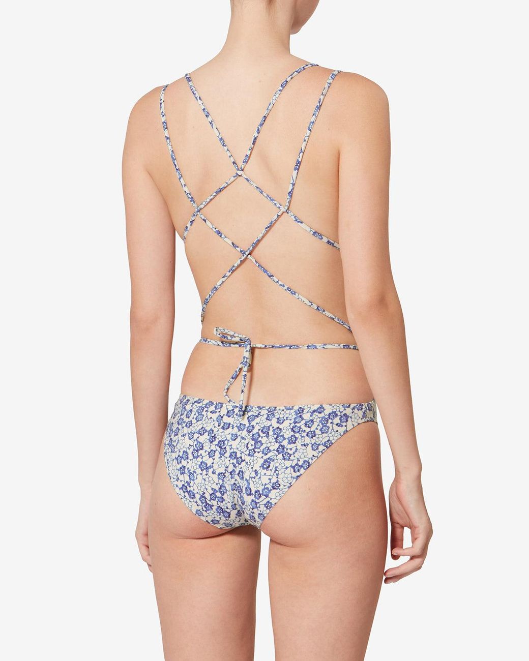 Isabel Marant Blue Tenisia Swimsuit