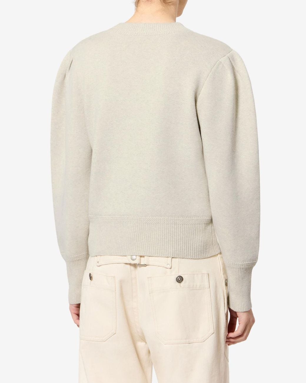 Isabel Marant White Kelaya Sweater