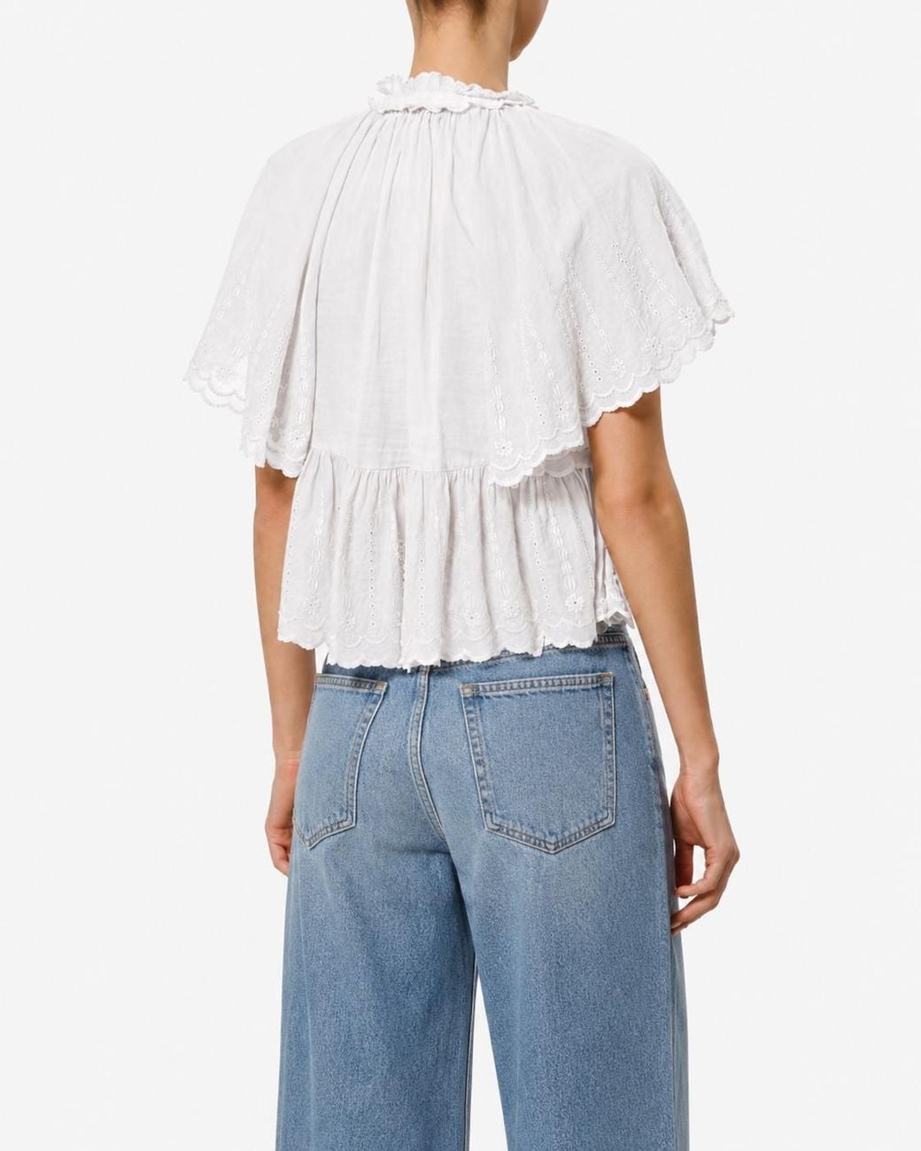 Isabel Marant White Lorna Top