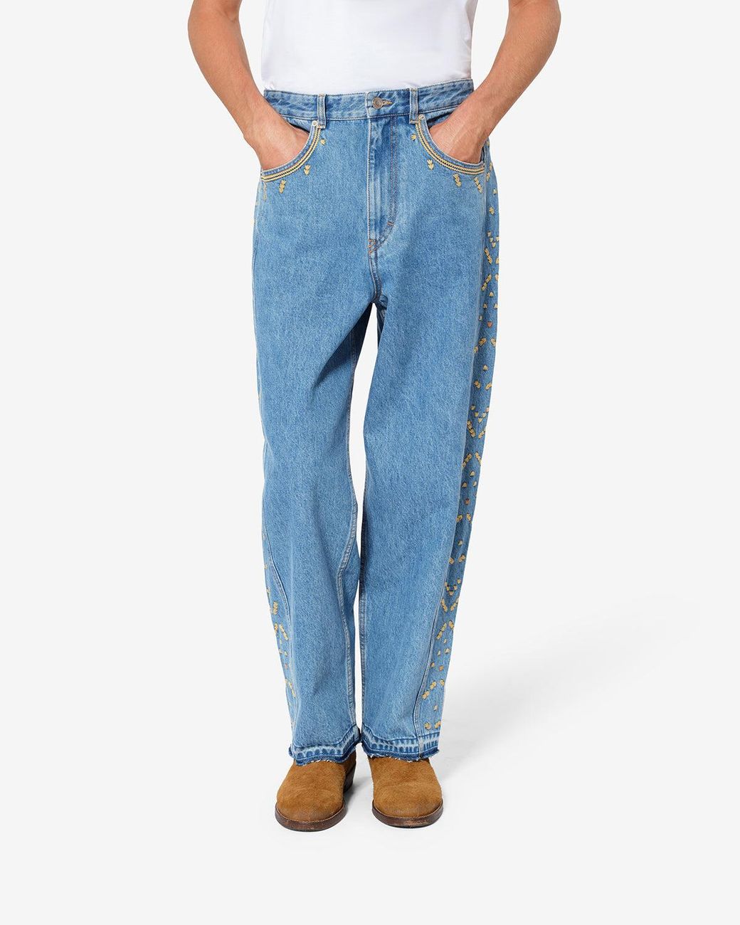 Isabel Marant Blue Jorian Jeans for men