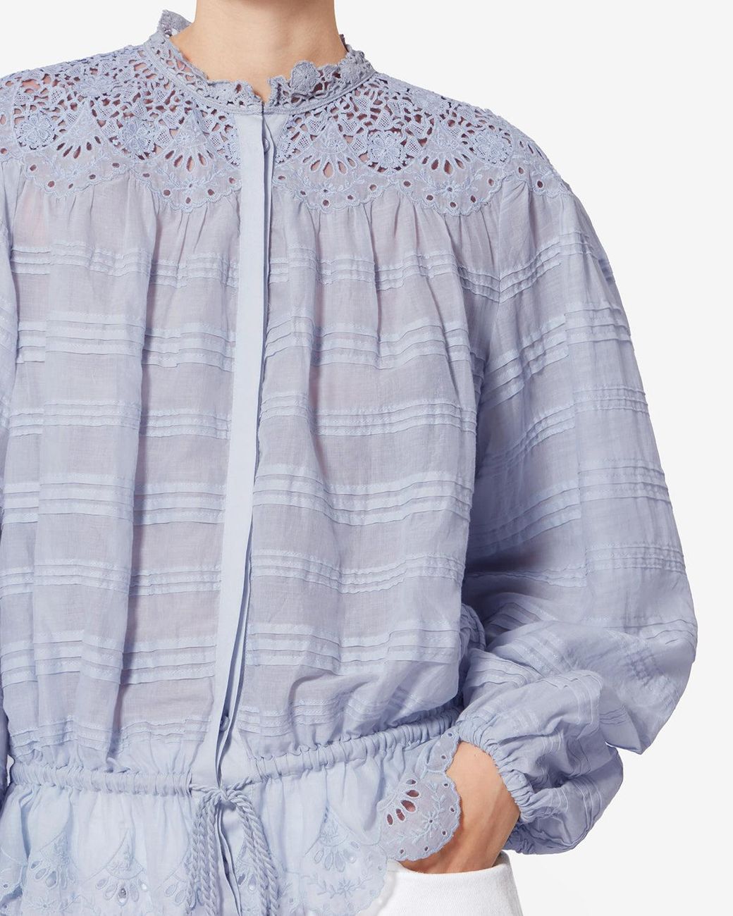 Isabel Marant Blue Polly Blouse