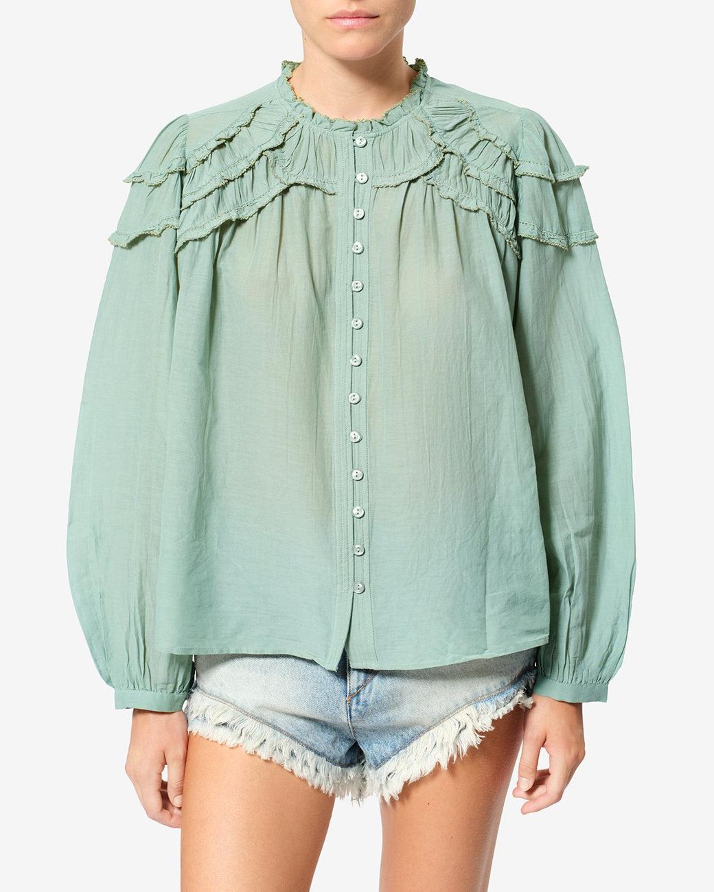Blusa Christa Isabel Marant de color Green