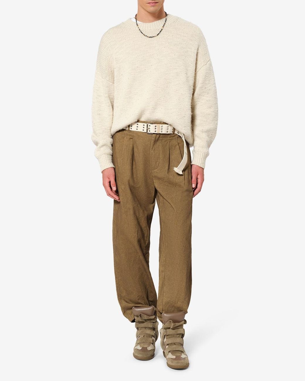 Isabel Marant Green Bekett Sneakers for men