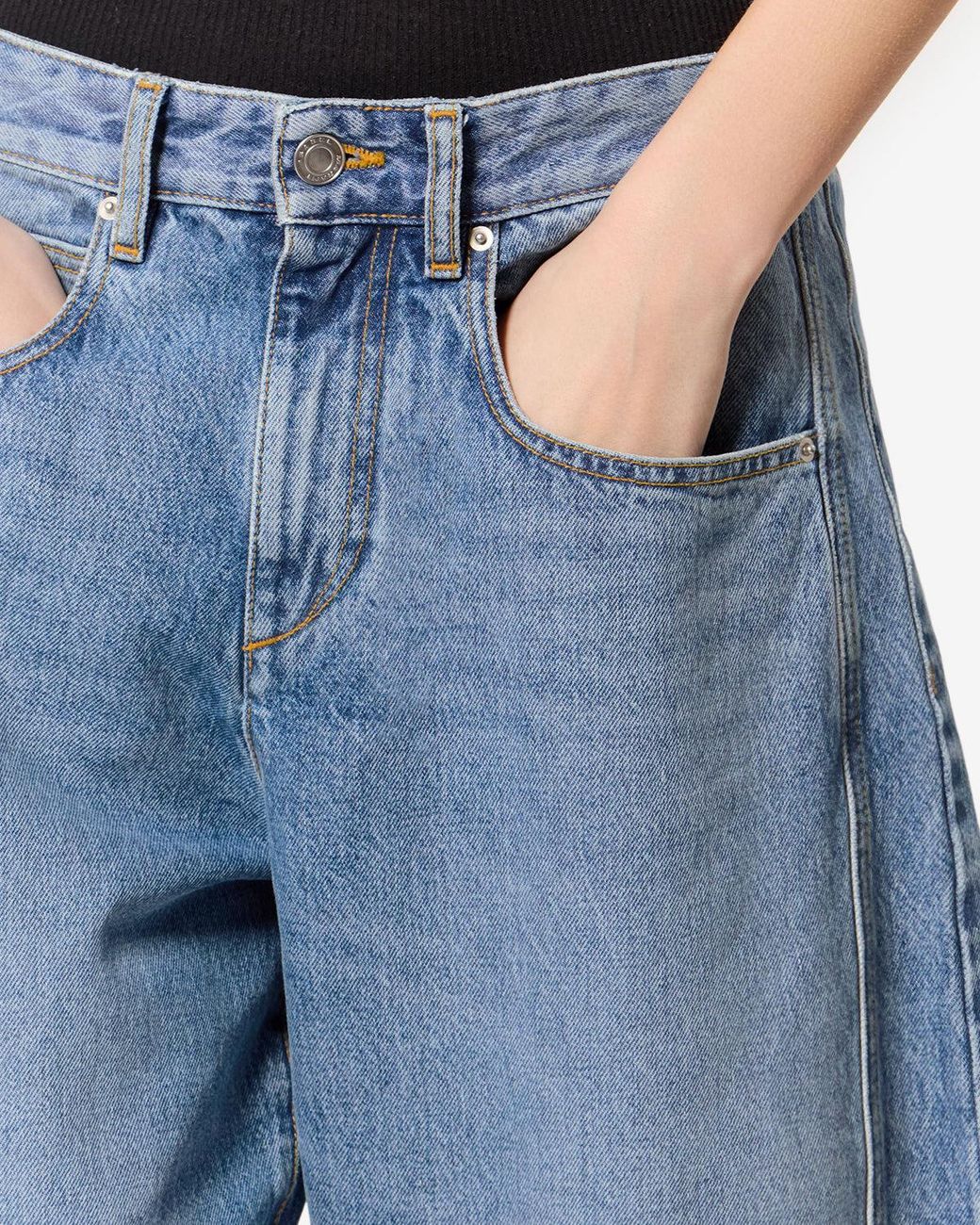 Isabel Marant Blue Oriane Jeans