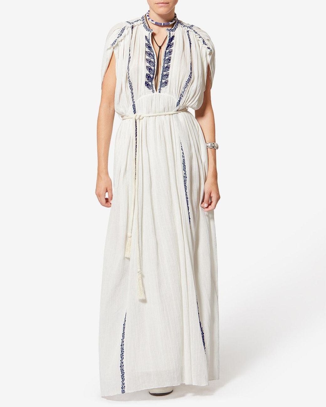 Isabel Marant White Liviane Dress