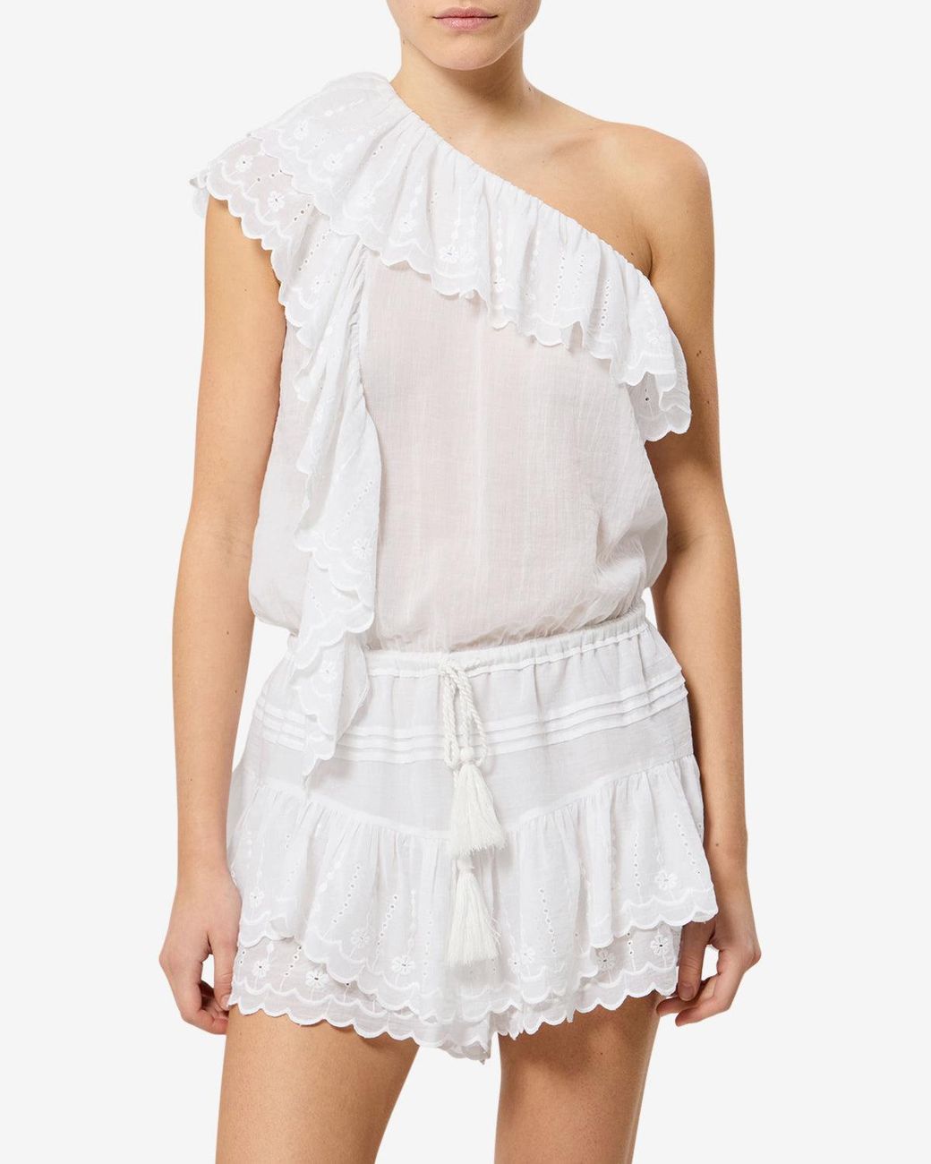 Isabel Marant White Lalia Jumpsuit