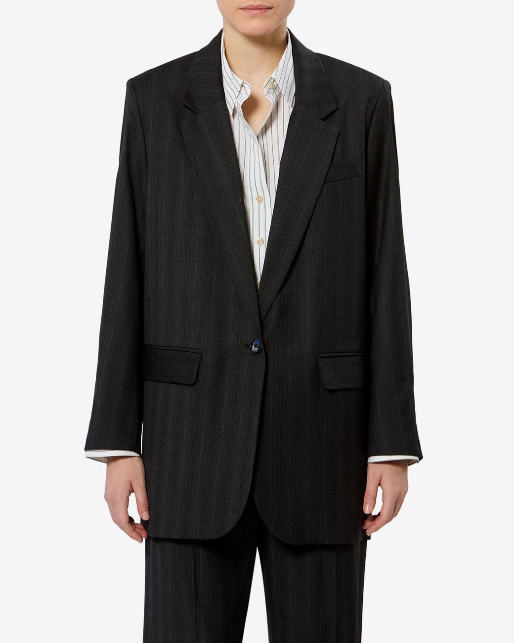 Isabel Marant Black Nerix Wool Jacket