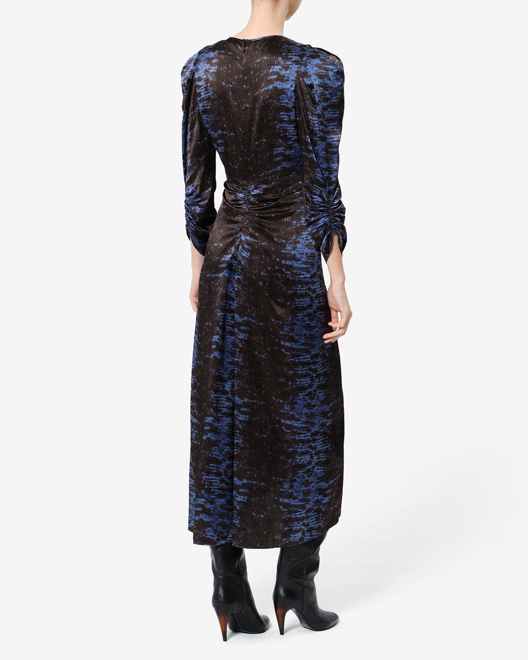 Isabel Marant Black Albini Silk Dress