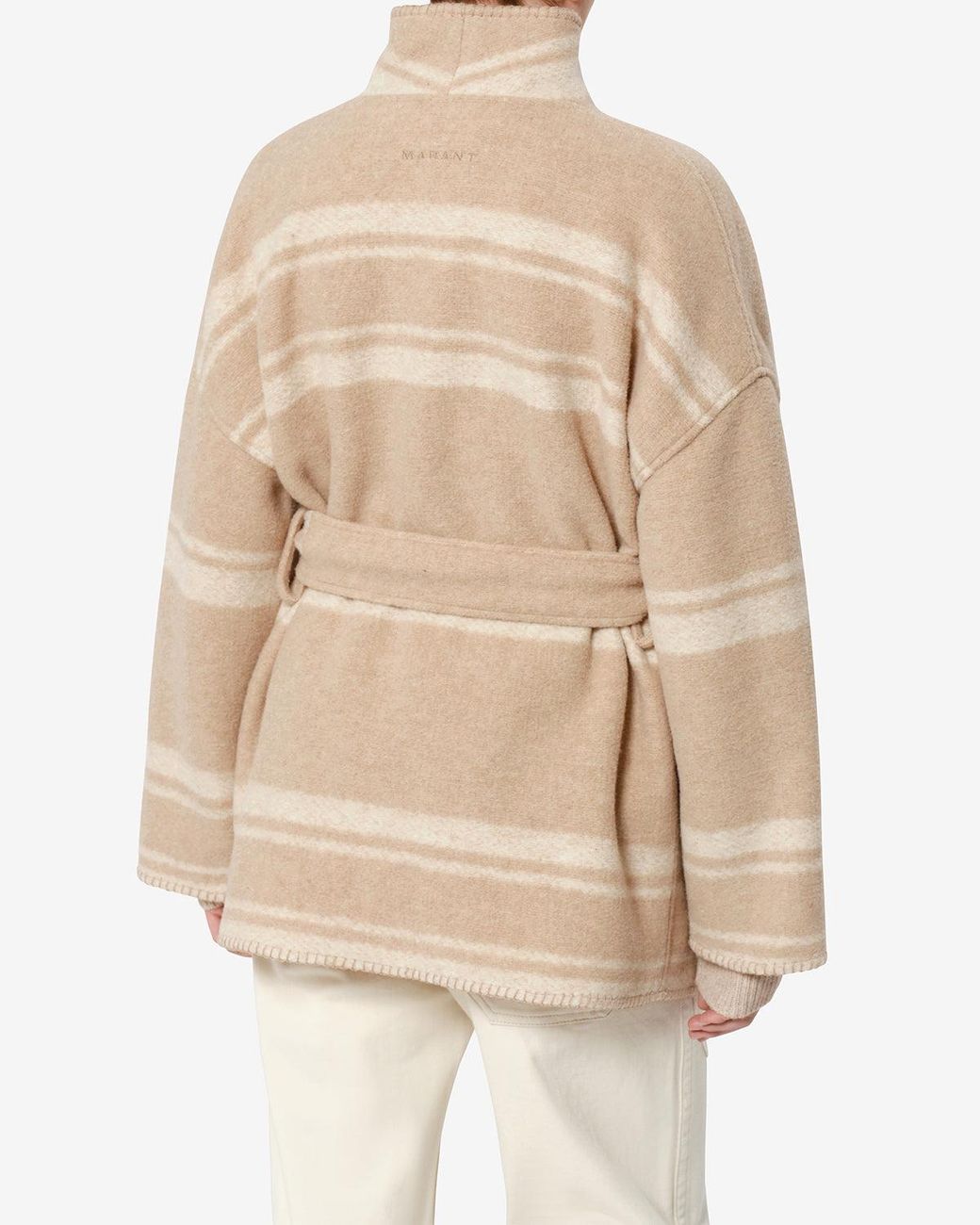 Isabel Marant Natural Brea Coat