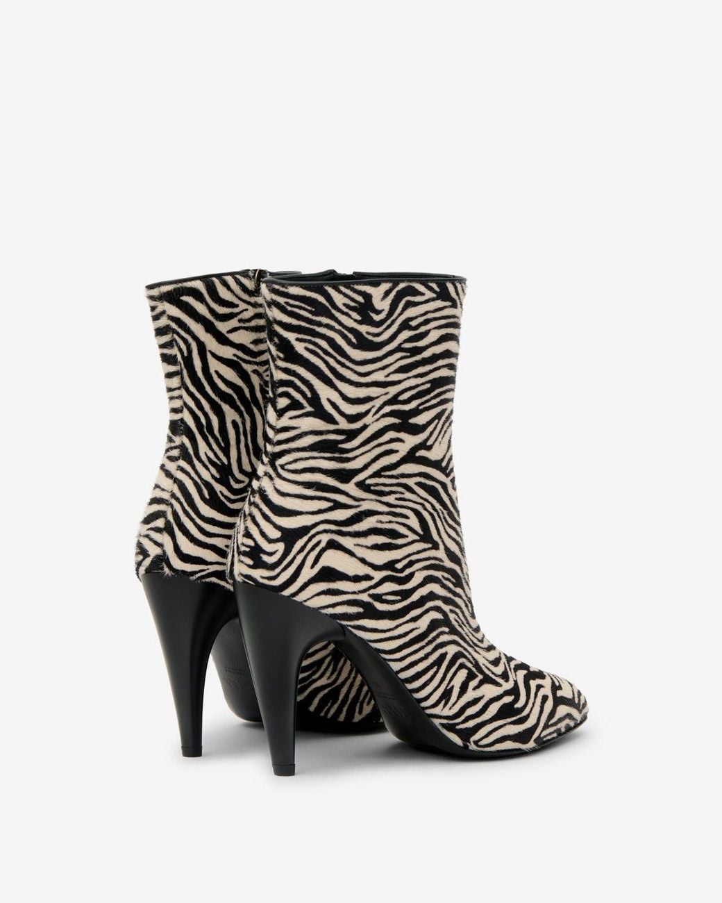 Isabel Marant White Jany Low Ankle Boots
