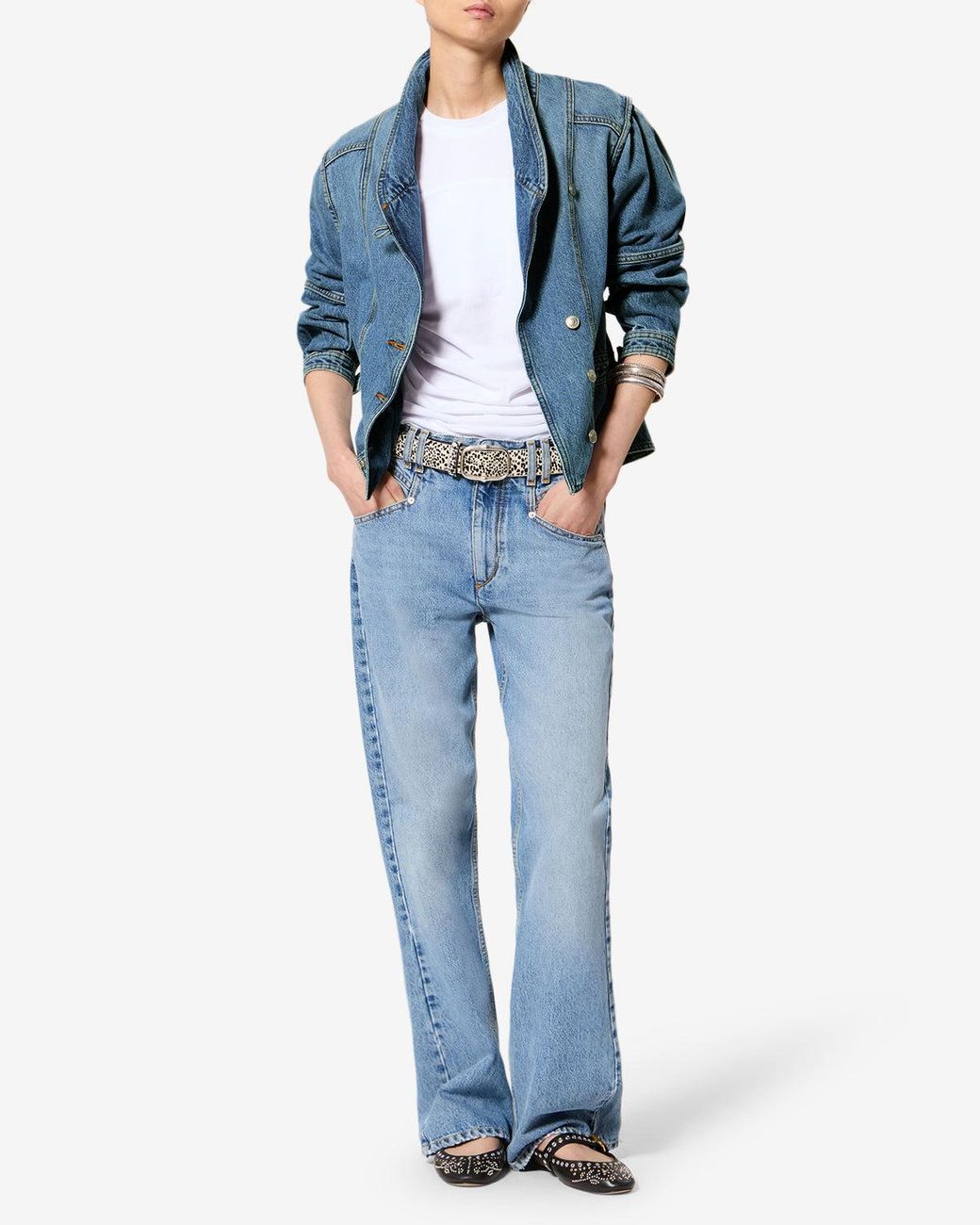 Isabel Marant Blue Dolie Jacket