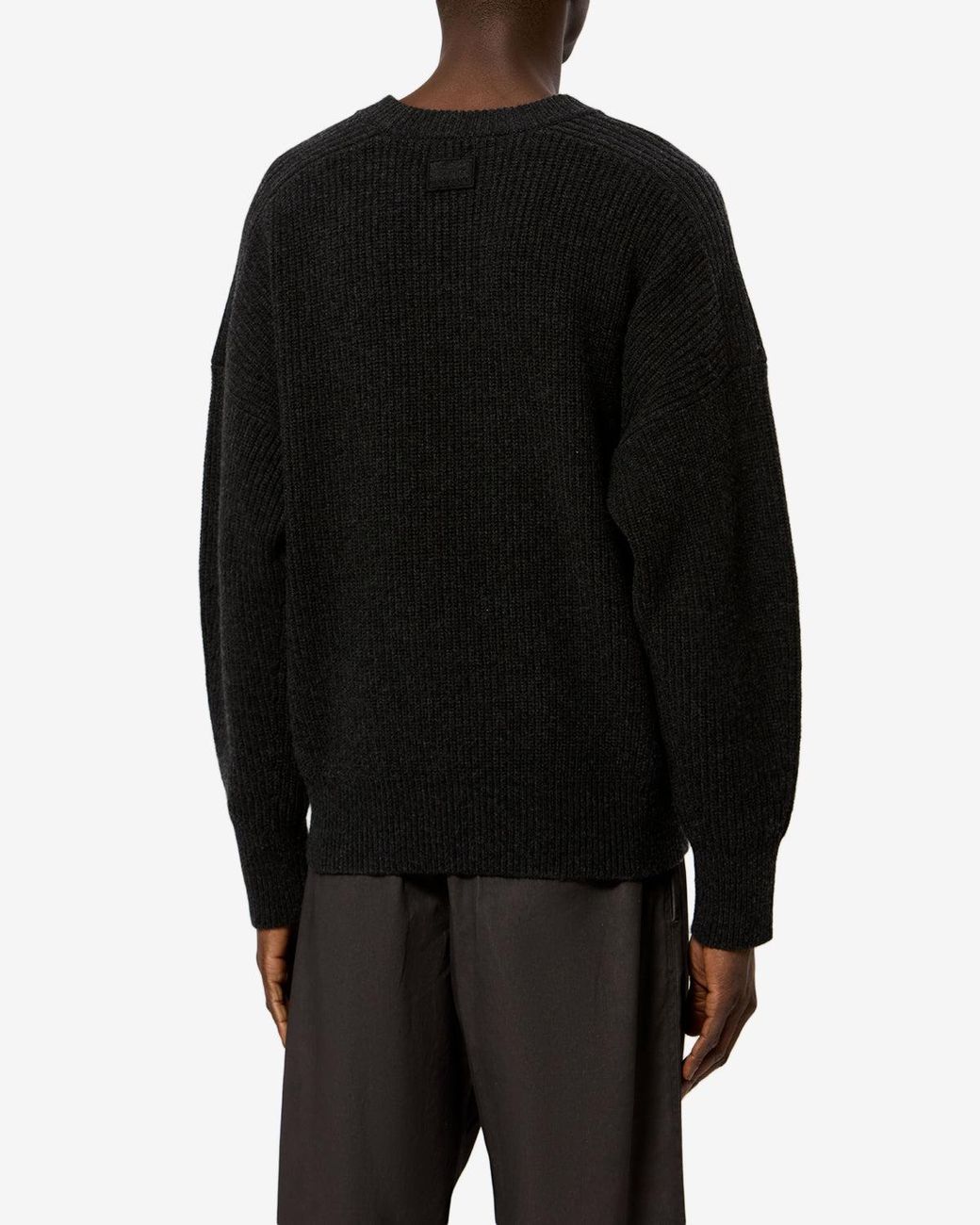 Isabel Marant Black Larry Wool Sweater for men