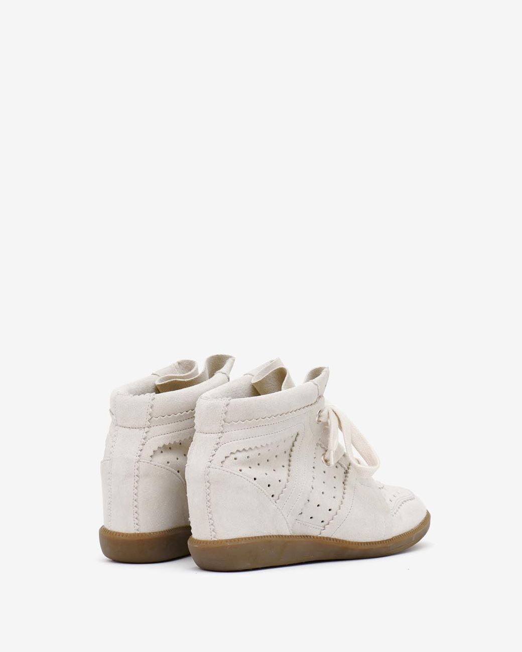 Isabel Marant White Bobby Sneakers