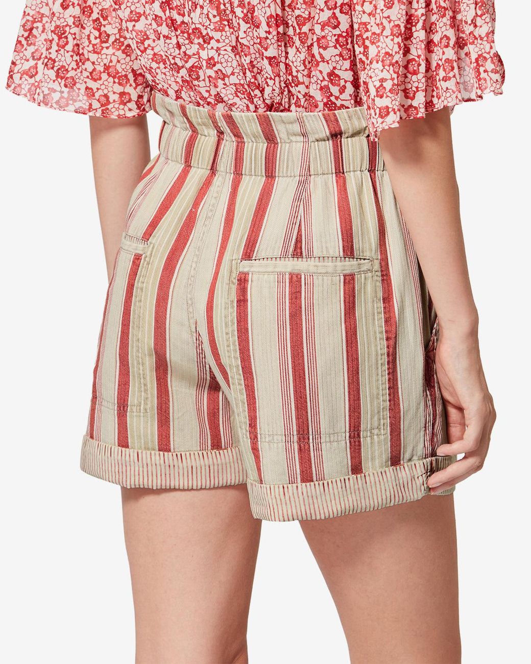 Isabel Marant White Nirma Shorts
