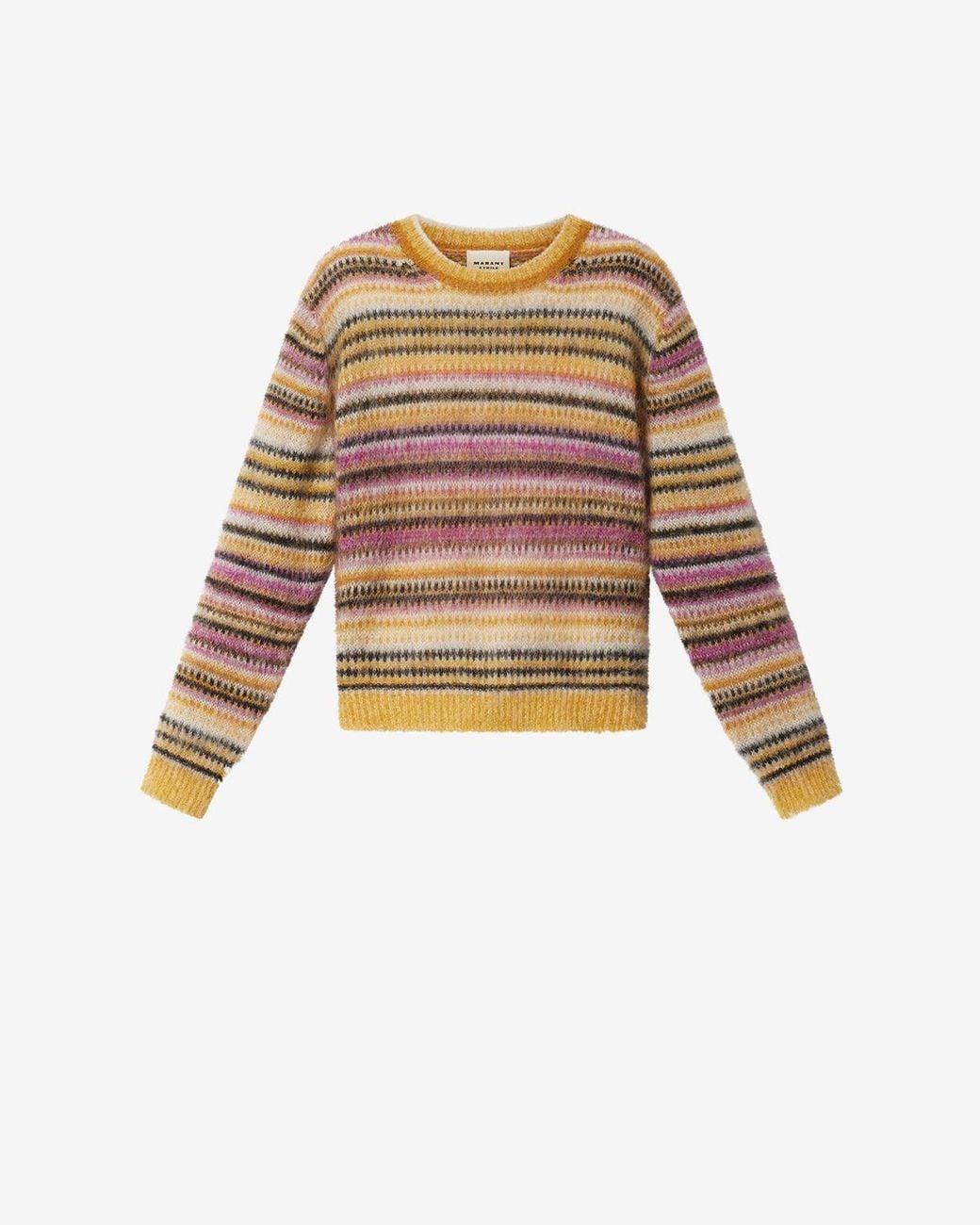Isabel Marant White Morine Mohair Sweater