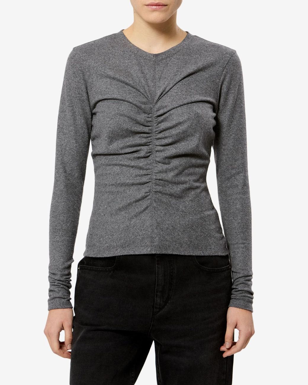Isabel Marant Gray Delesa Top