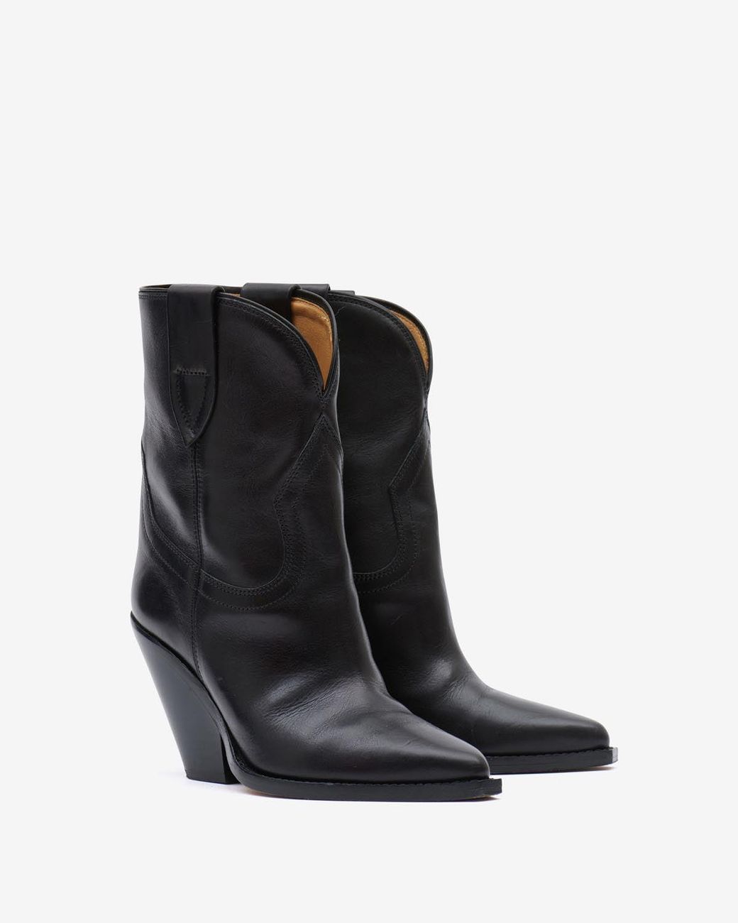 Isabel Marant Black Leyane Ankle Boots