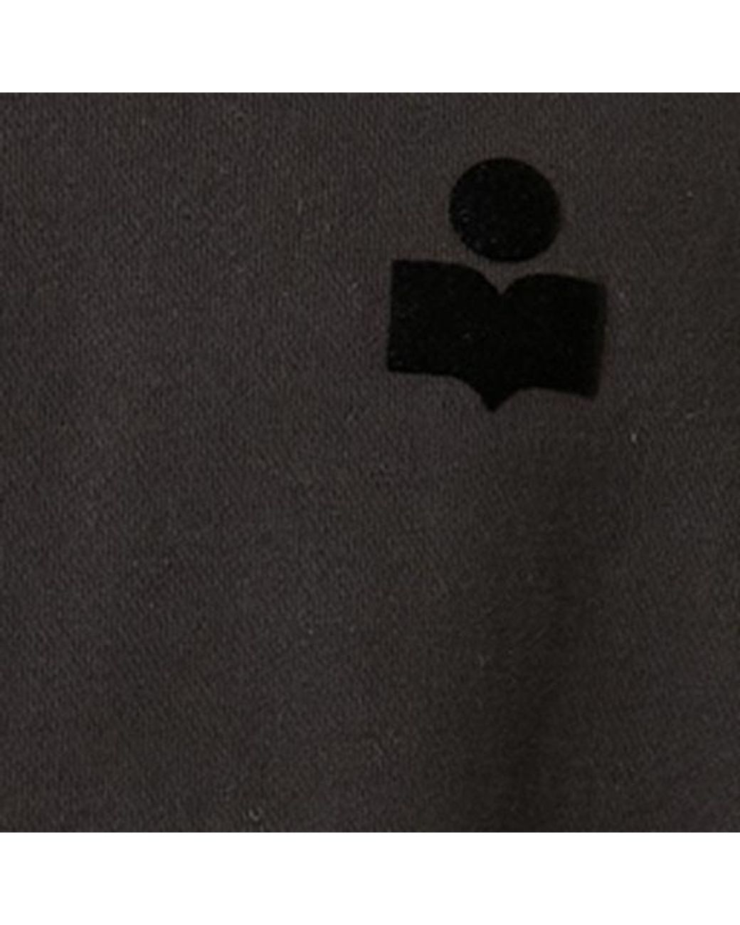 Isabel Marant Black Mike Sweatshirt for men