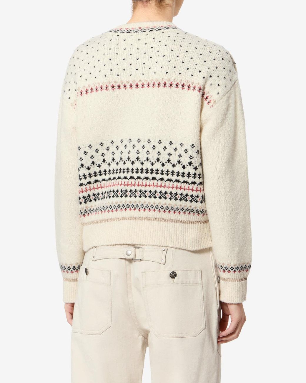 Isabel Marant White Zury Sweater