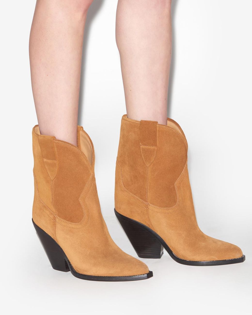Isabel Marant White Leyane Boots