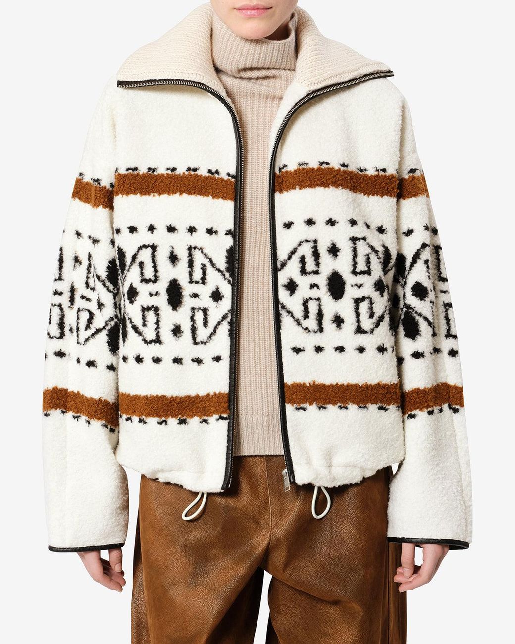 Isabel Marant White Lijka Coat