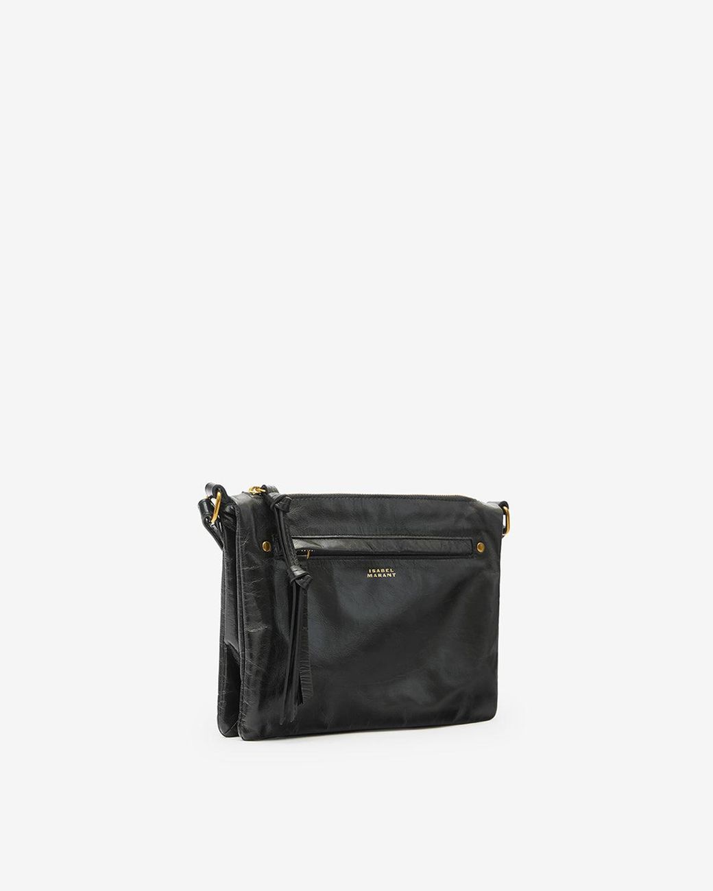 Isabel Marant Black Winna Duo Leather Bag