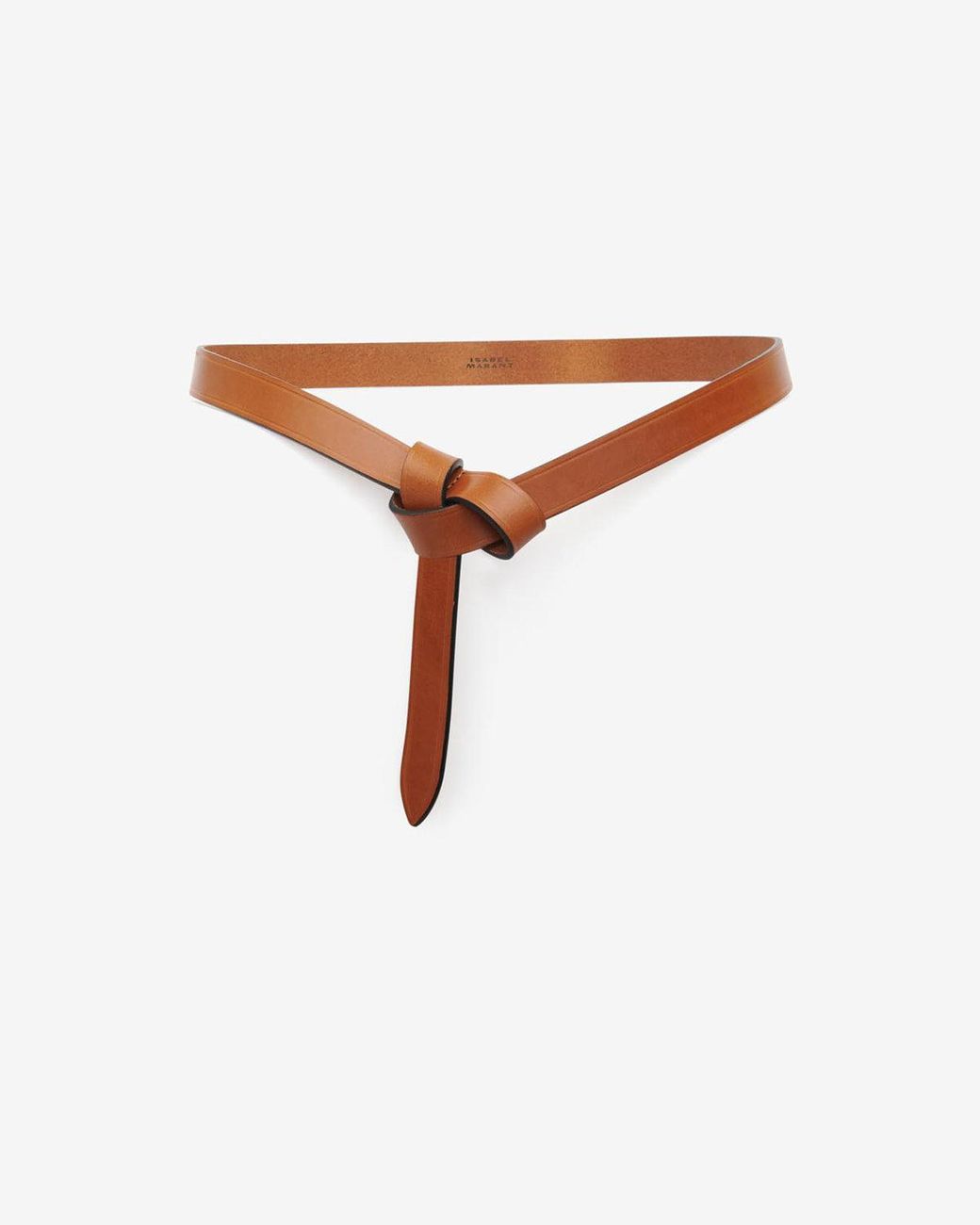 Isabel Marant Brown Kirka Calfskin Leather Belt