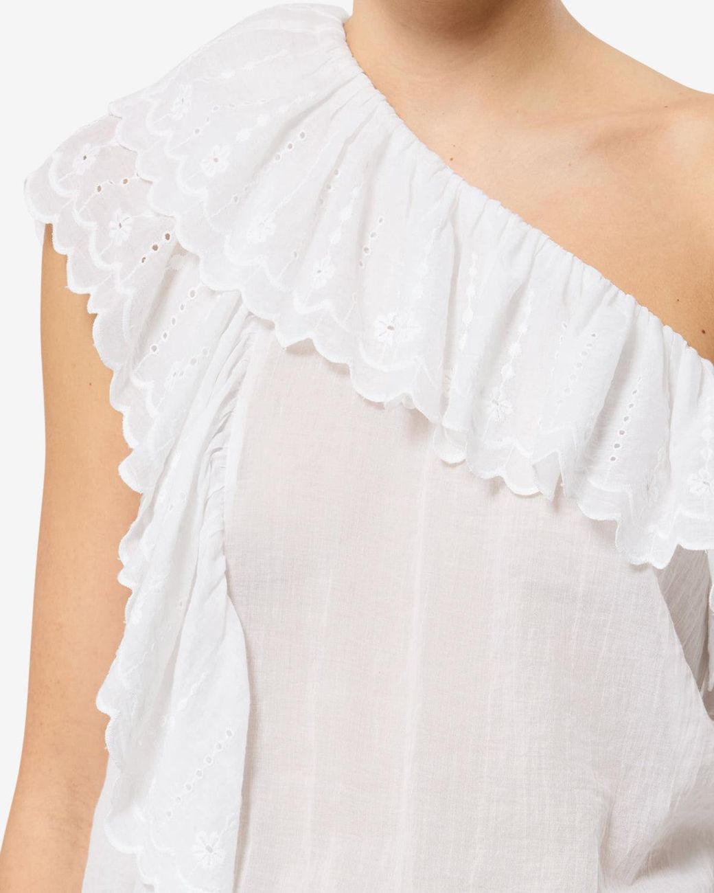 Isabel Marant White Lalia Jumpsuit