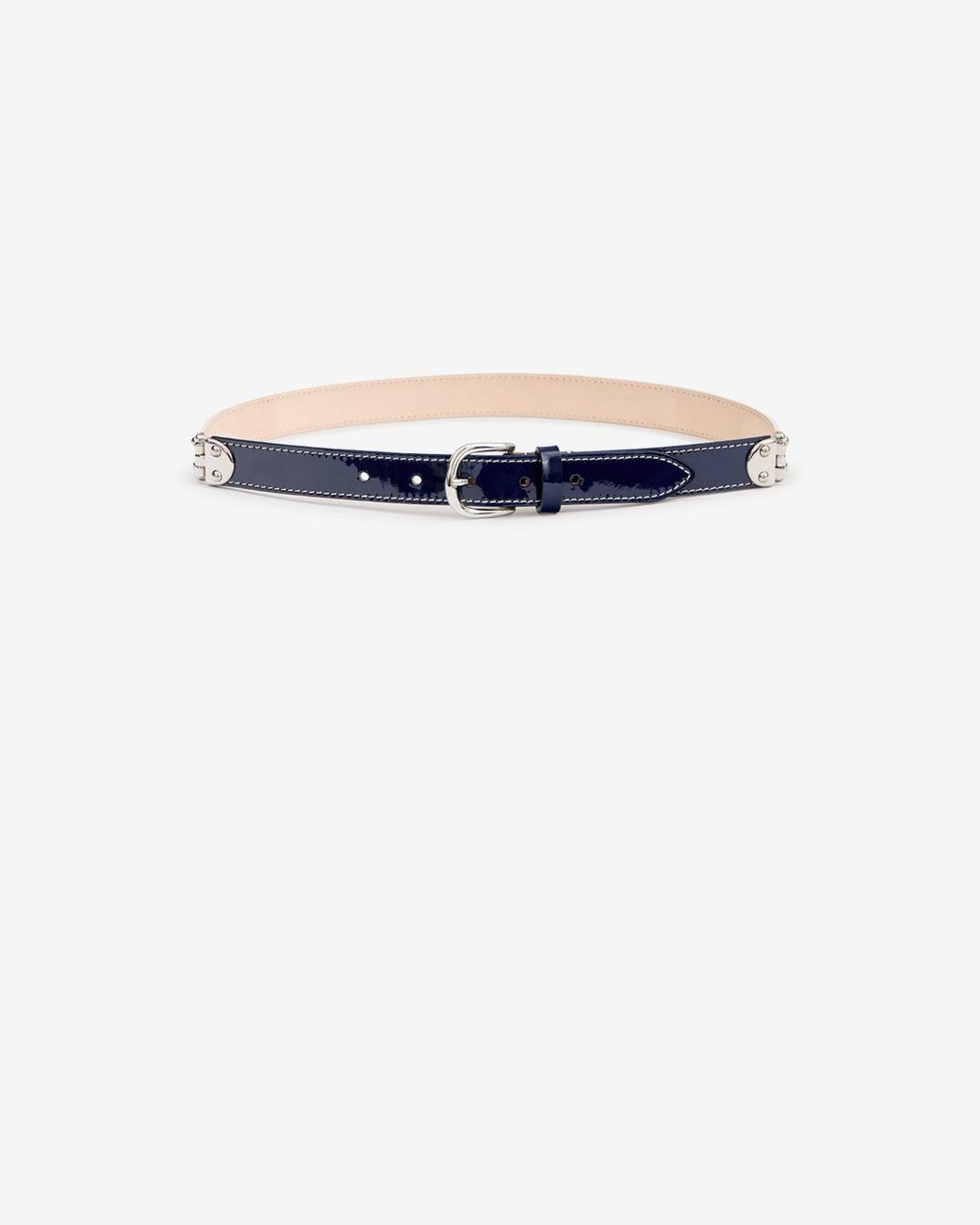 Isabel Marant Blue Zap Leather Belt