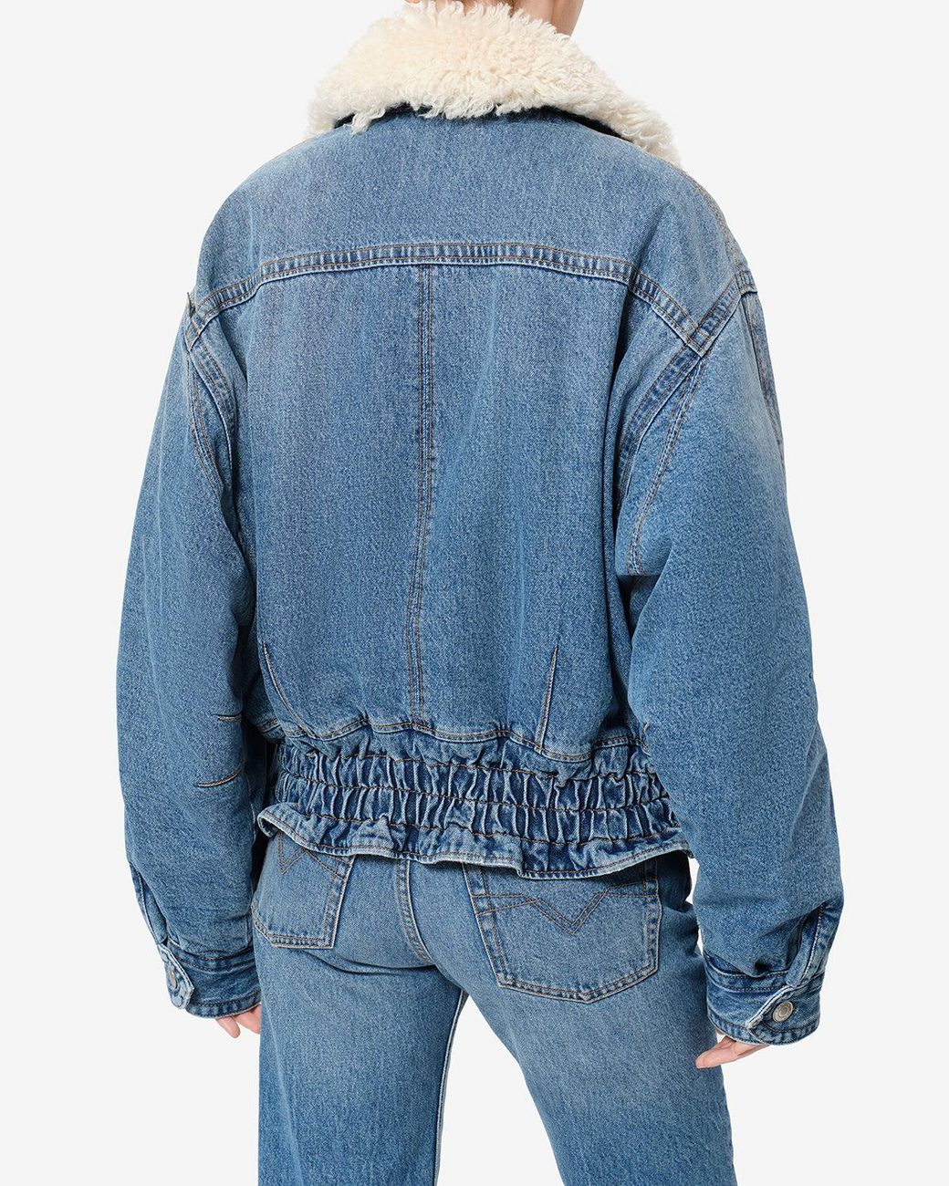 Isabel Marant Blue Valineo Denim Jacket