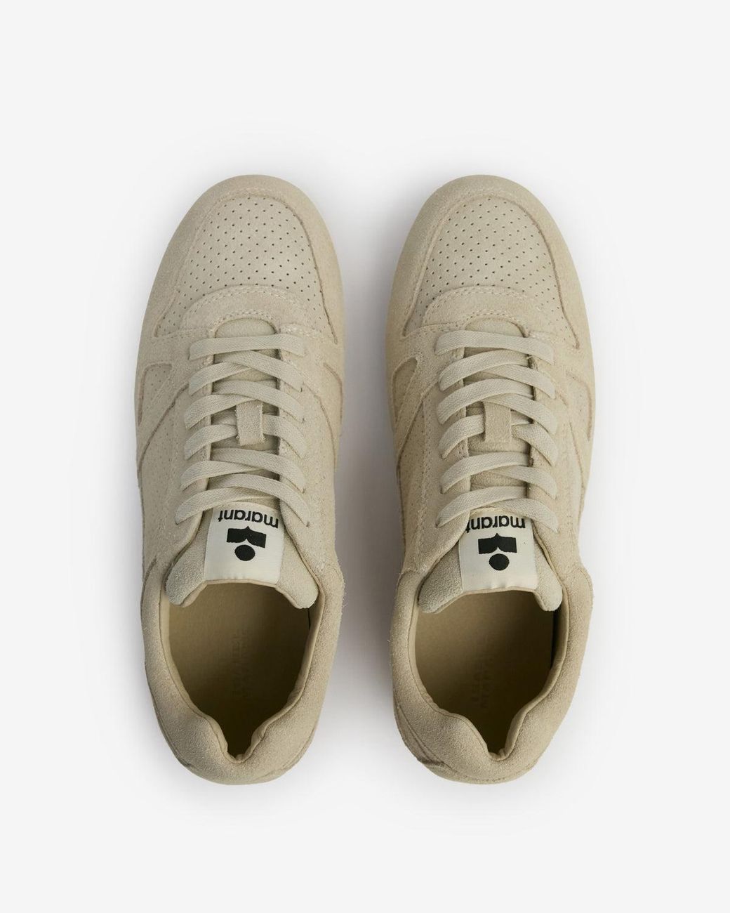 Isabel Marant White Senny Low Sneakers