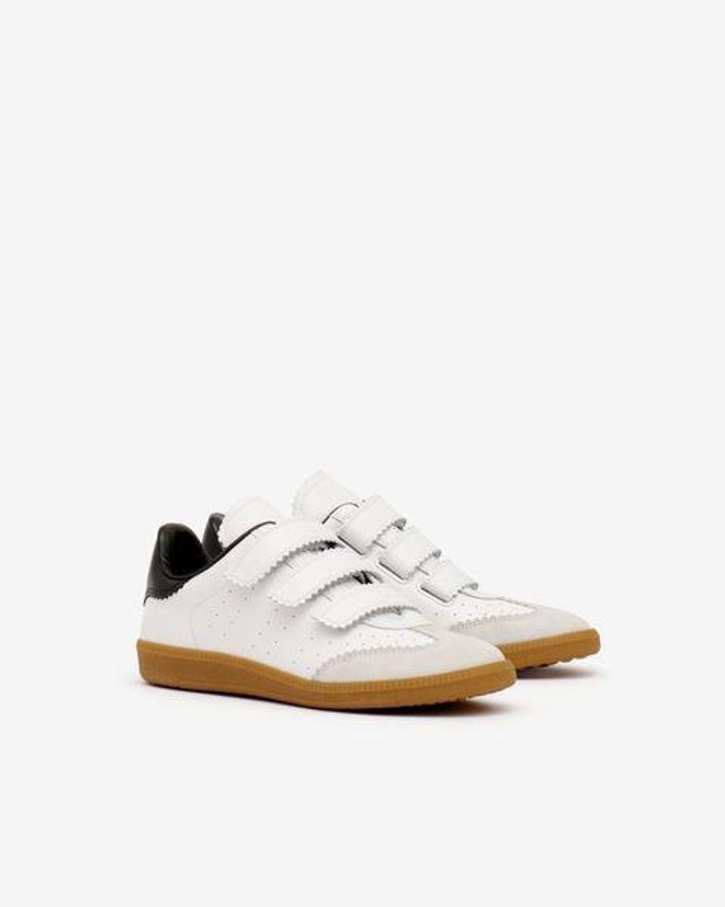 Isabel Marant White Beth Leather Sneaker