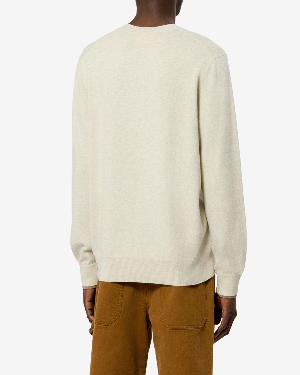Isabel Marant White Antea Sweater for men