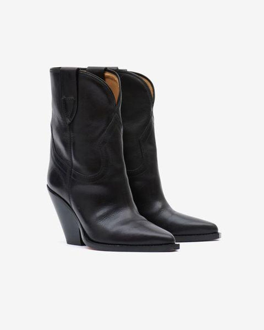 Isabel Marant Black Leyane Ankle Boots