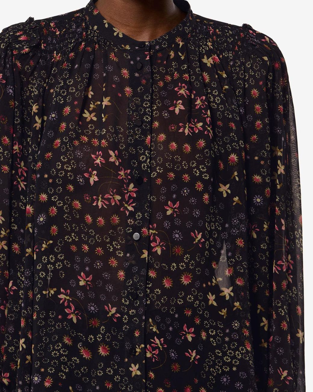 Isabel Marant Black Florine Blouse