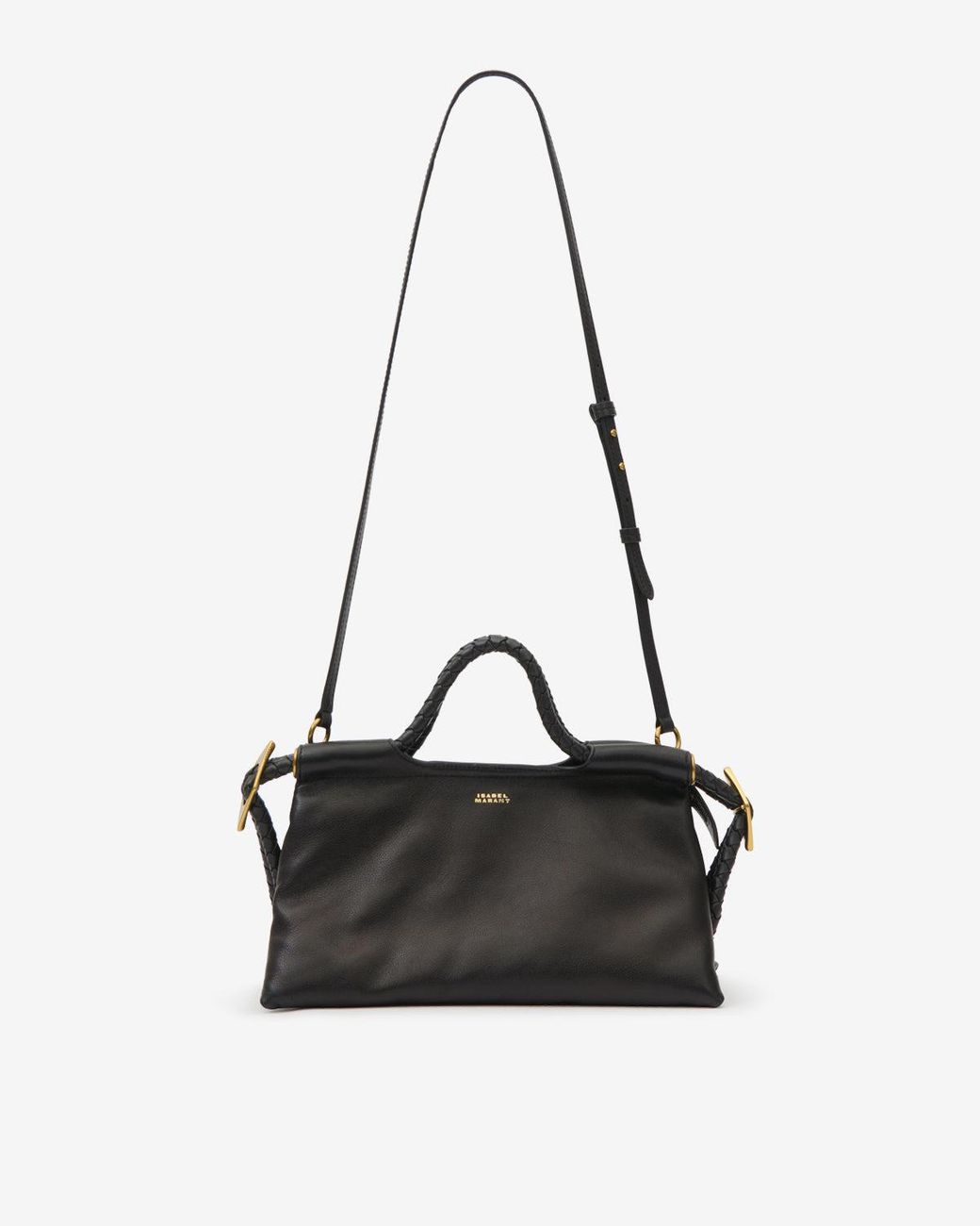 Isabel Marant Black Pipa M Leather Bag