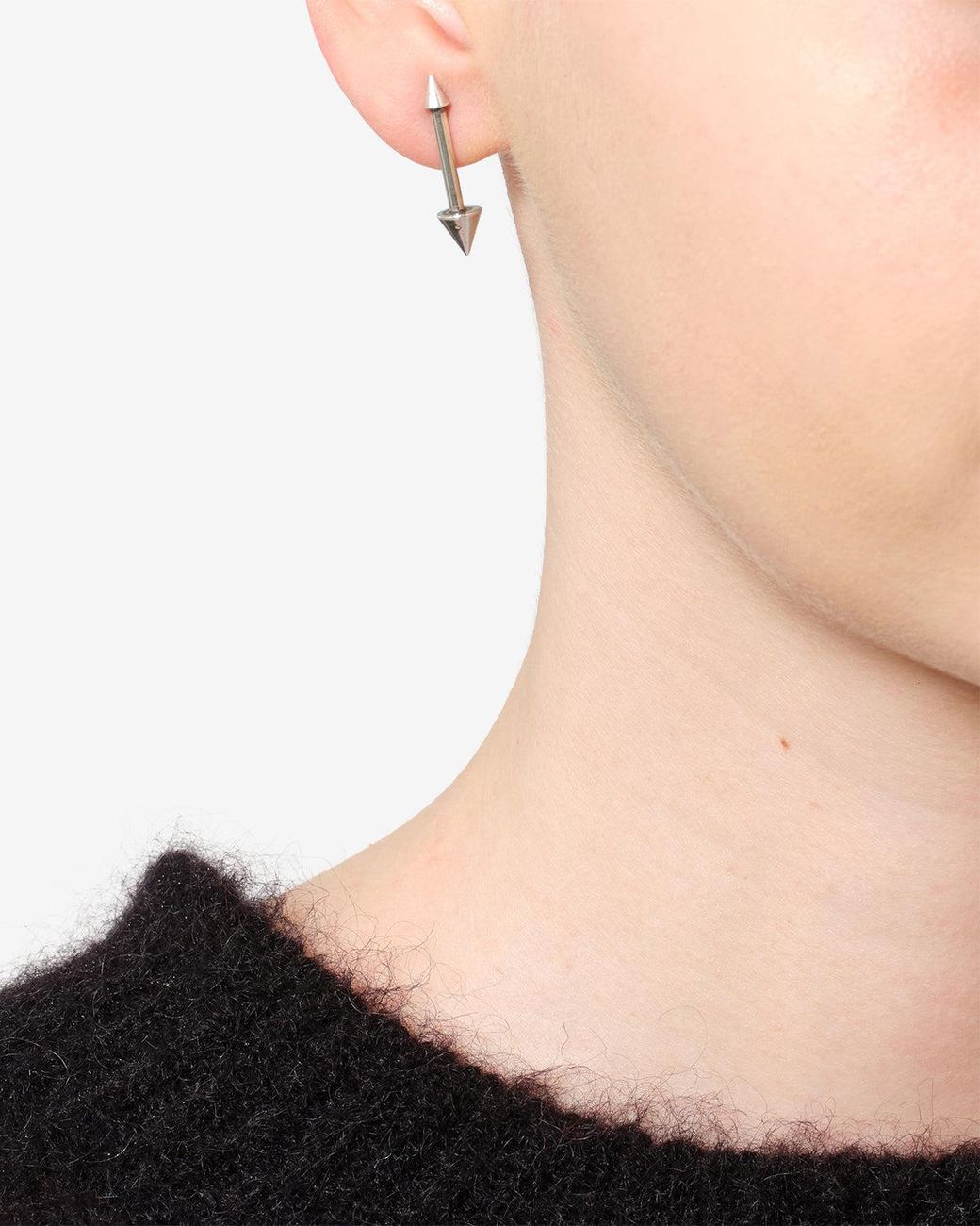 Isabel Marant Brown Arrow Earring for men