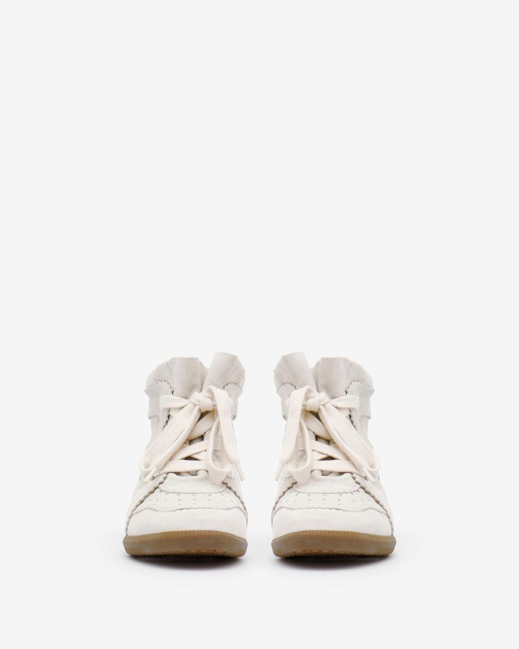 Isabel Marant White Bobby Sneakers