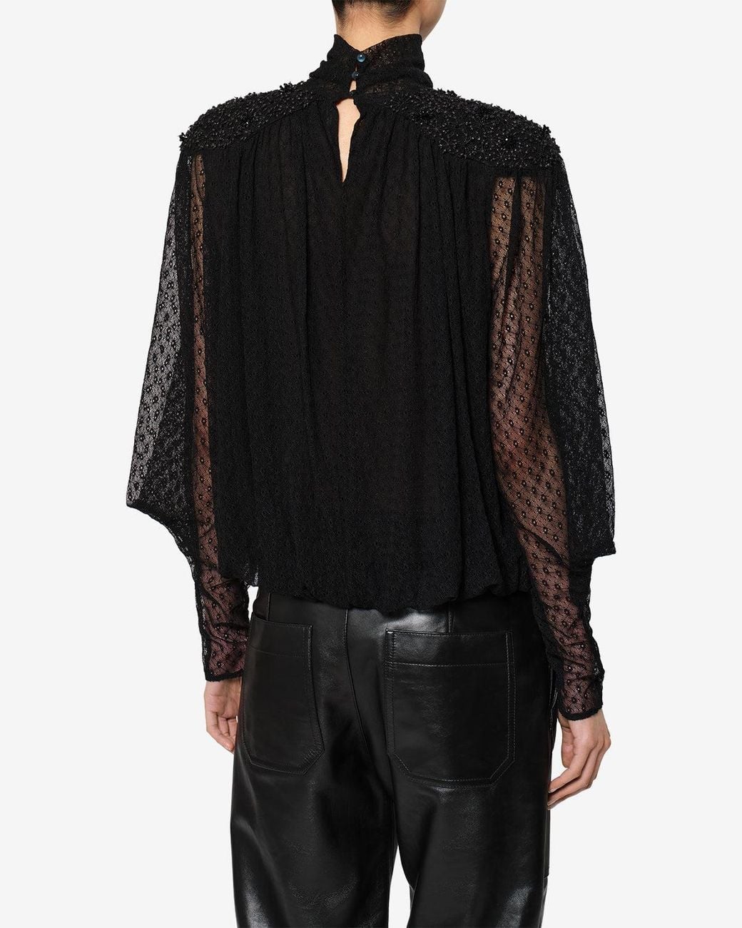 Isabel Marant Black Oeste Blouse