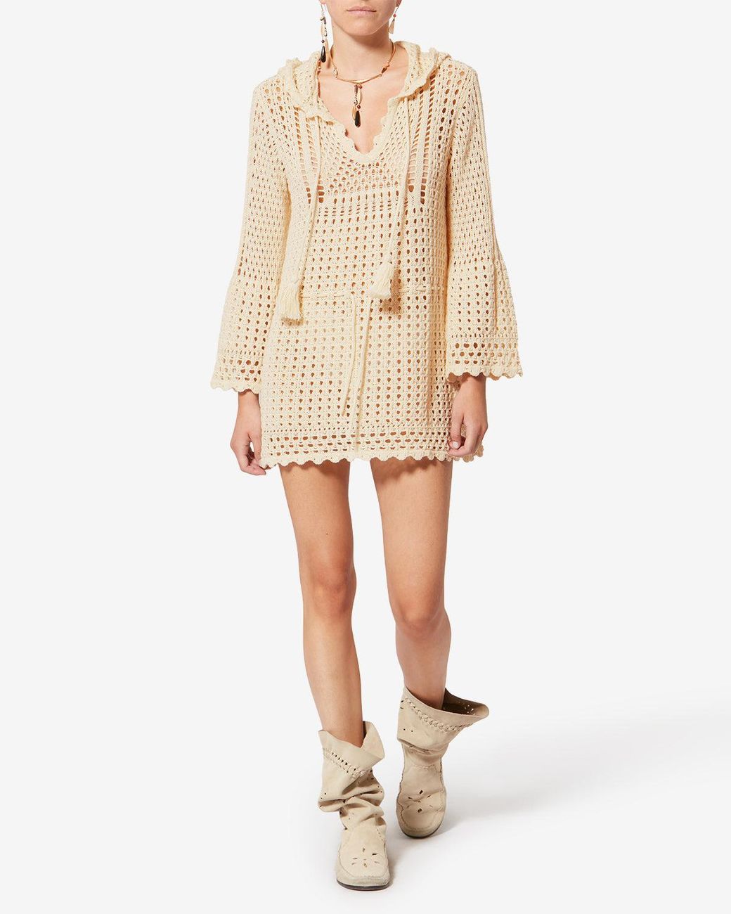 Isabel Marant Natural Zelnie Dress