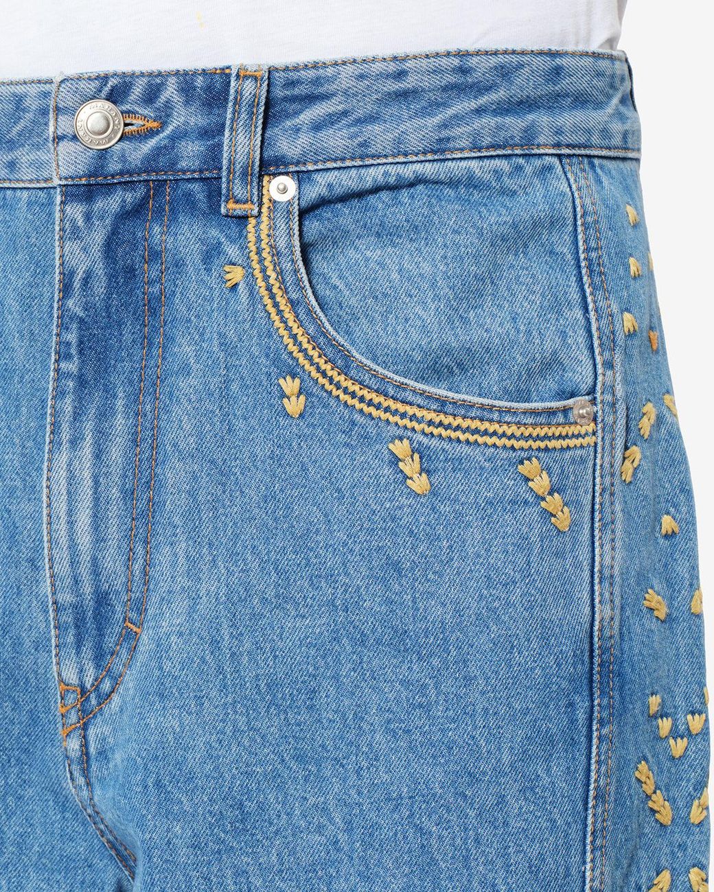 Isabel Marant Blue Jorian Jeans for men